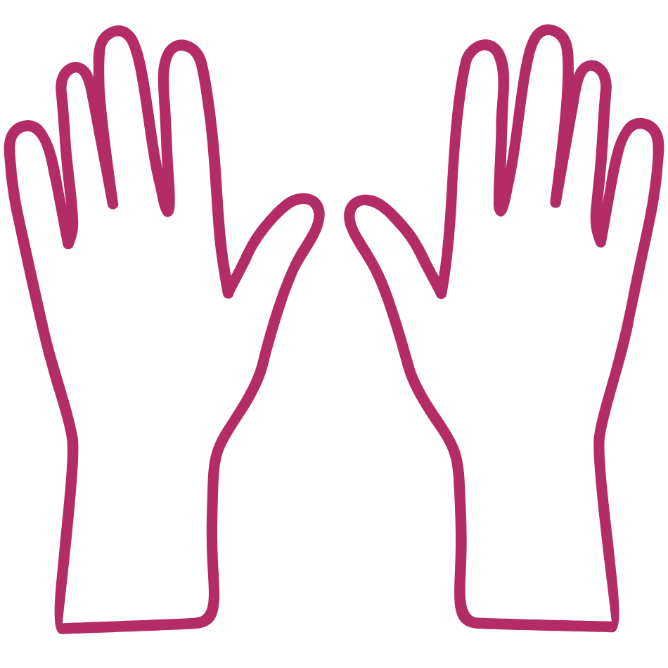 RĘKAWICZKI NITRYLOWE